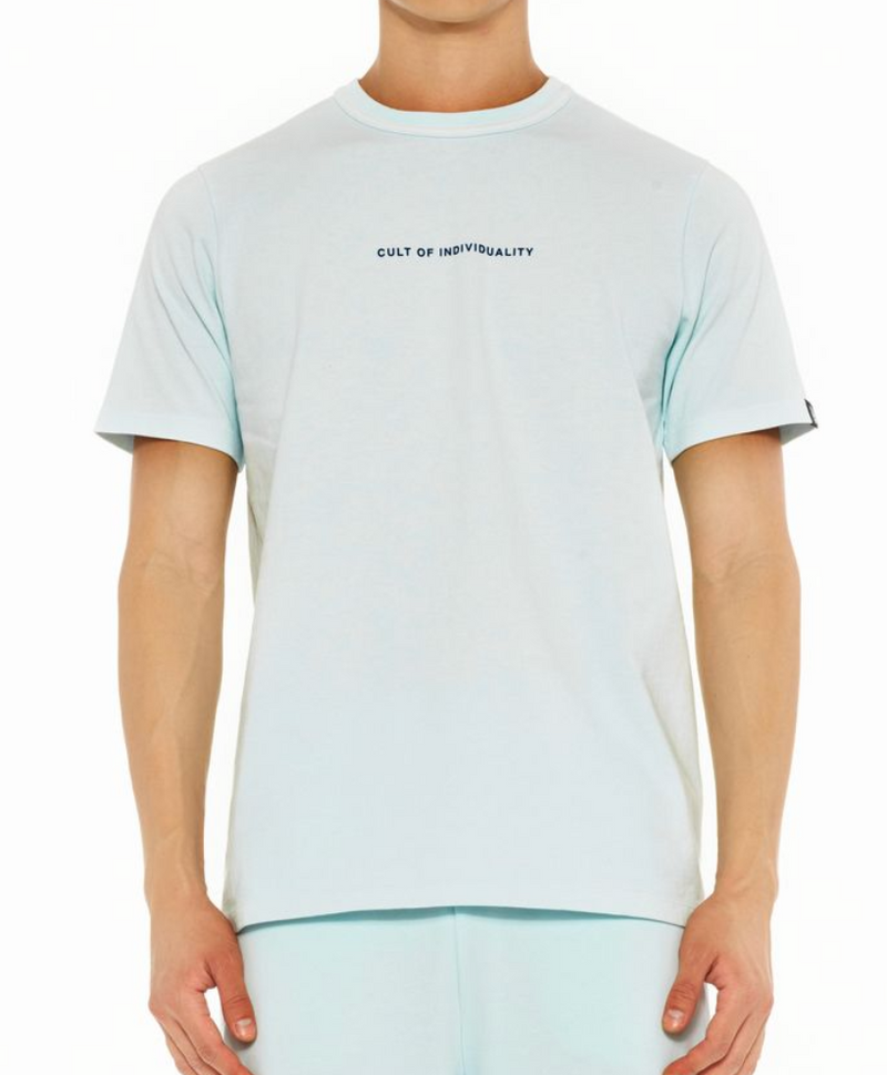 Cult Logo Tee - Powder Blue