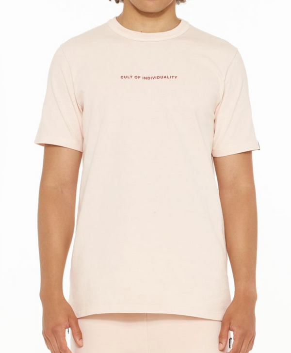 Cult Logo Tee - Powder Pink