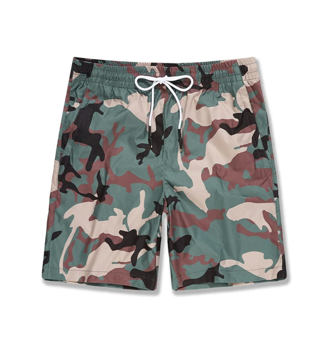 Retro Shorts - Vintage Camo