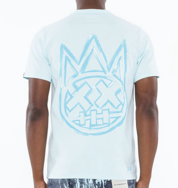 Stroke Tee - Ice Blue