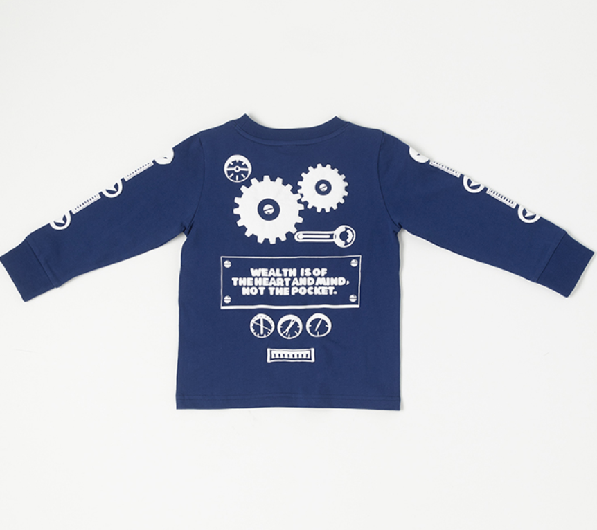 Kids Droid Long Sleeve - Blue