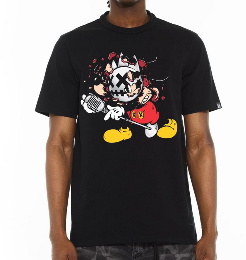 Microphone Tee - Black