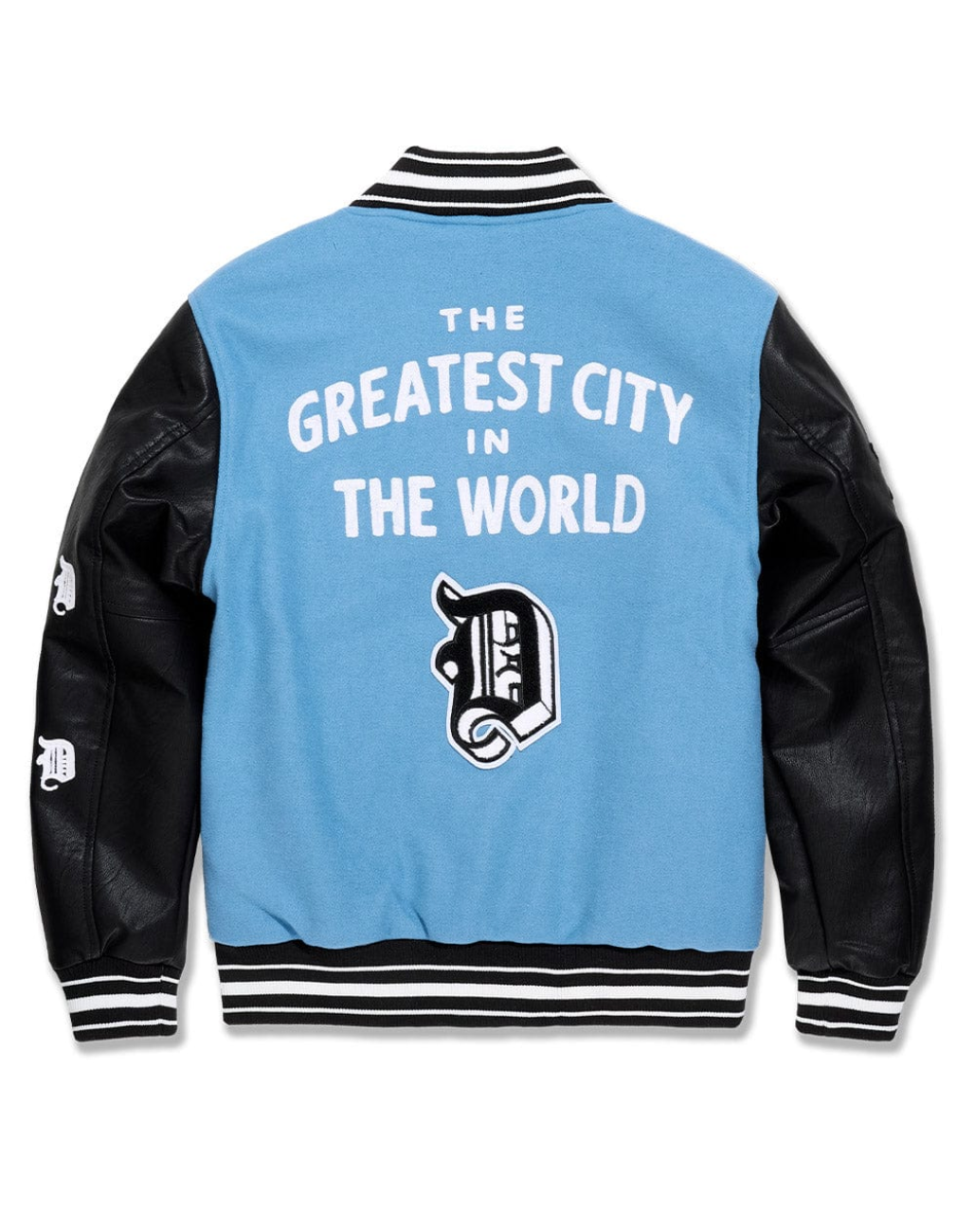 D-Town Varsity Jacket - Lion Blue