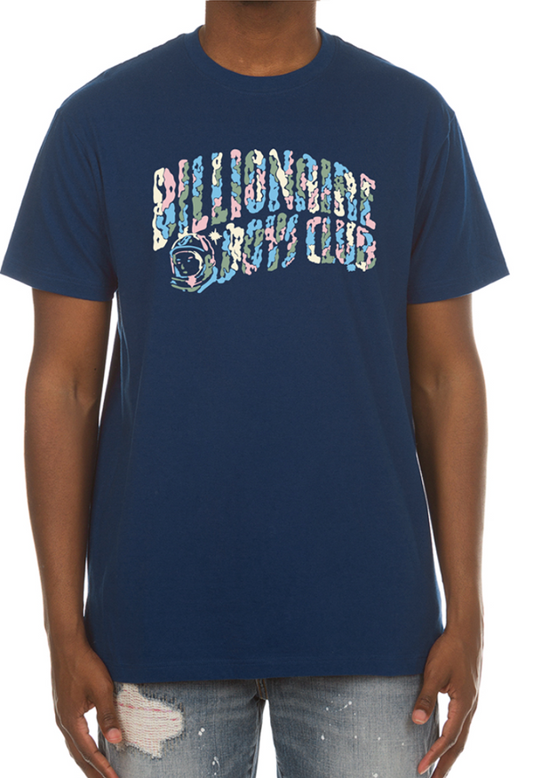 Curve Tee - Navy