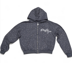 Diamond Hoodie - Blue Vintage