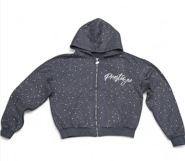 Diamond Hoodie - Blue Vintage