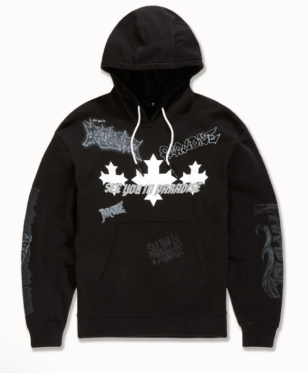 Reaper Pullover Hoodie - Black