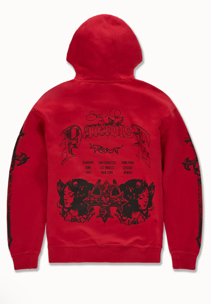 Paradise Tour Hoodie - Red