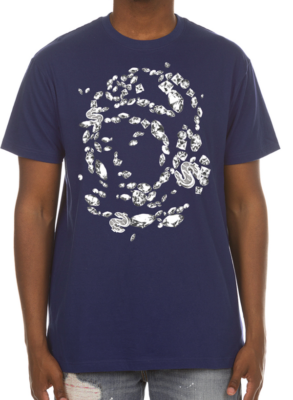 Gems Tee - Navy