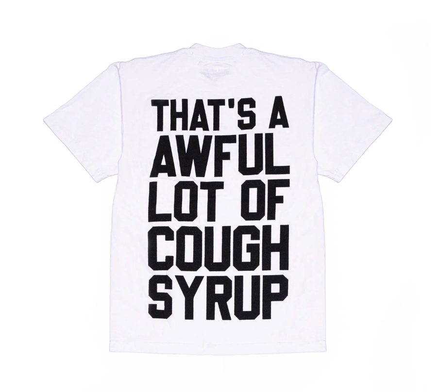 Cough Syrup Classic Tee - White