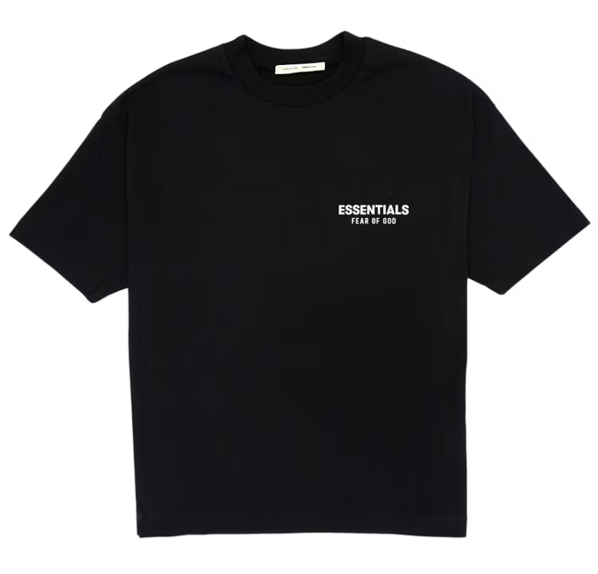 Essentials Classic Tee - Black/White