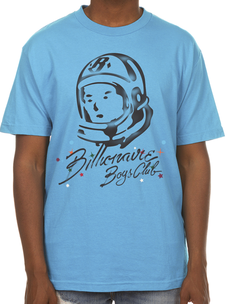 Helmet Tee - Blue