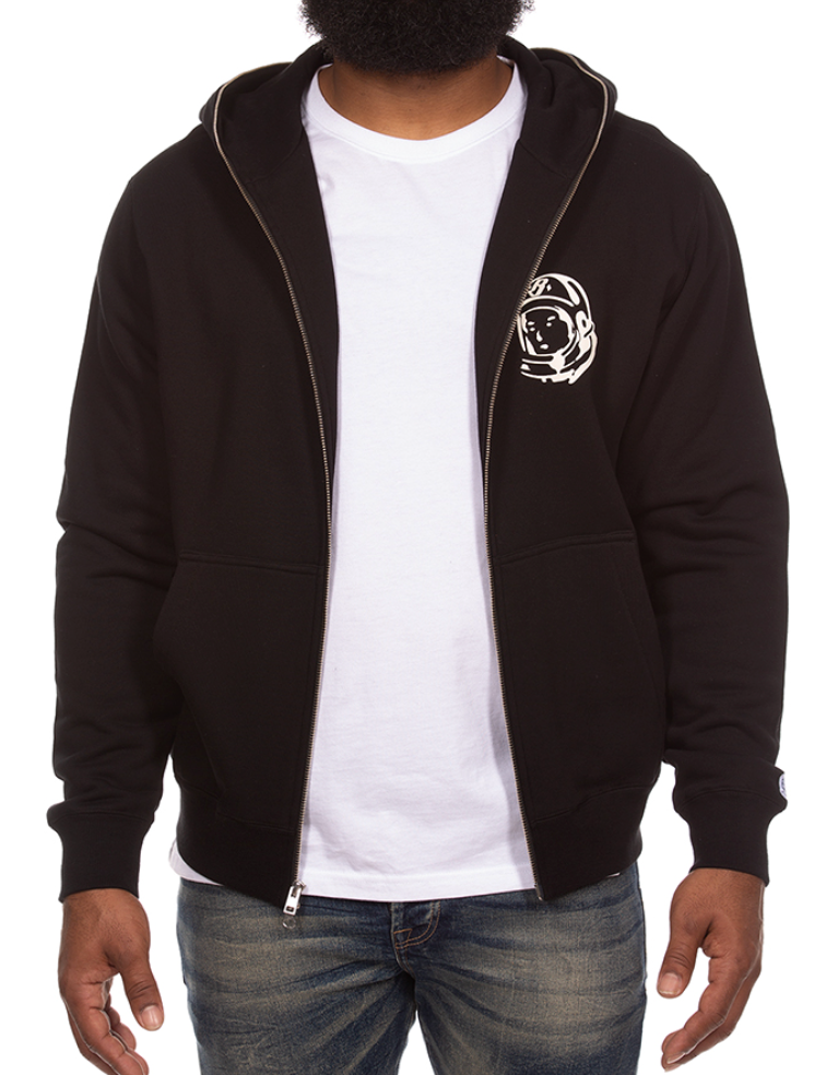 Helmet Zip Up - Black