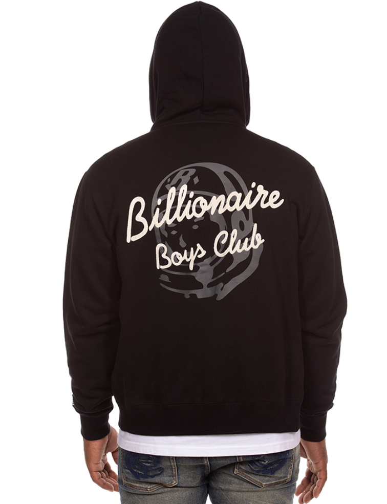 Helmet Zip Up - Black