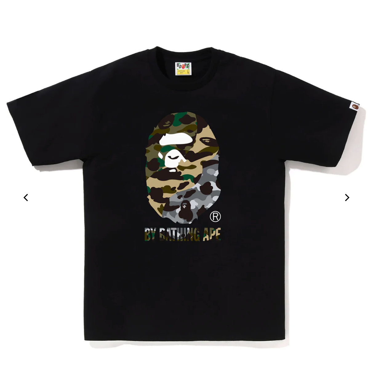 1st Camo Crazy Tee - Black