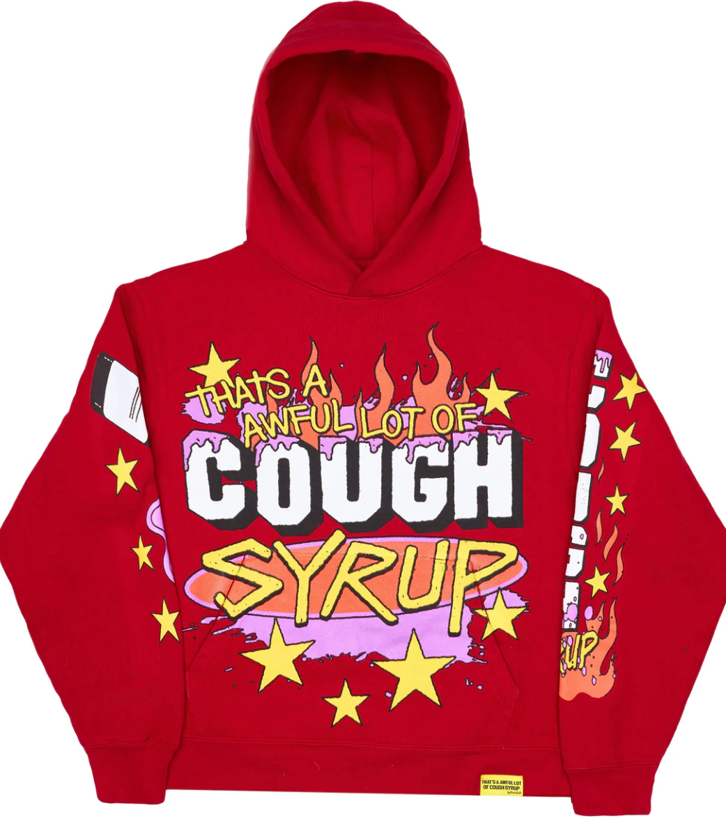 Po Up V2 Hoodie - Red