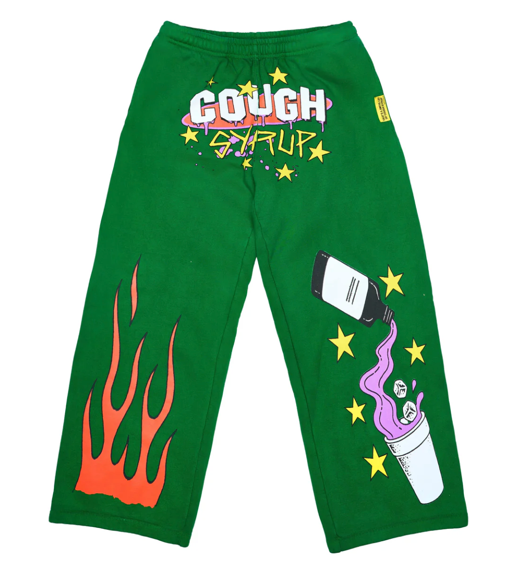 Po Up V2 Sweats - Green