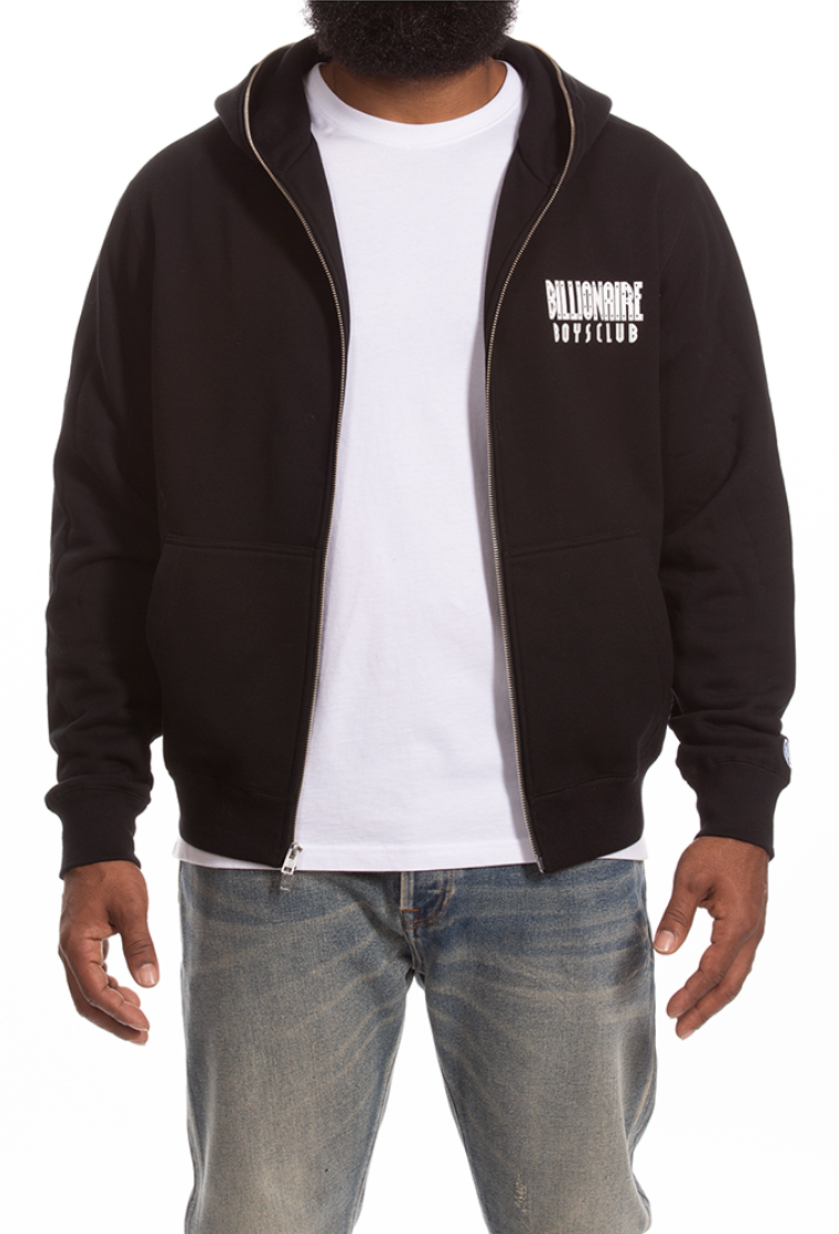 Astro Zip Hoodie - Black