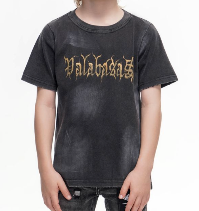Inked Elegance Kids Tee - Black