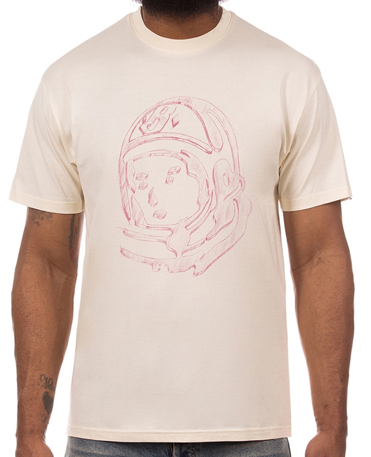 Helmet Sketch Tee - Tan