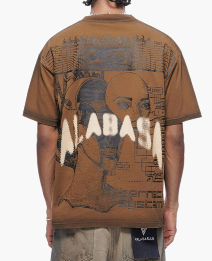 Cyber Tee - Brown