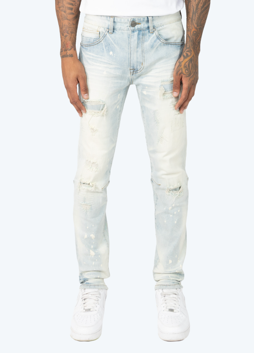 Smokerise Jean- Taurus Blue