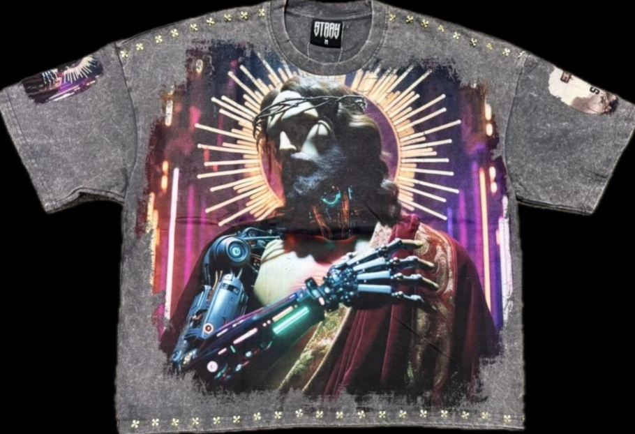 Redeemer T-Shirt - Charcoal