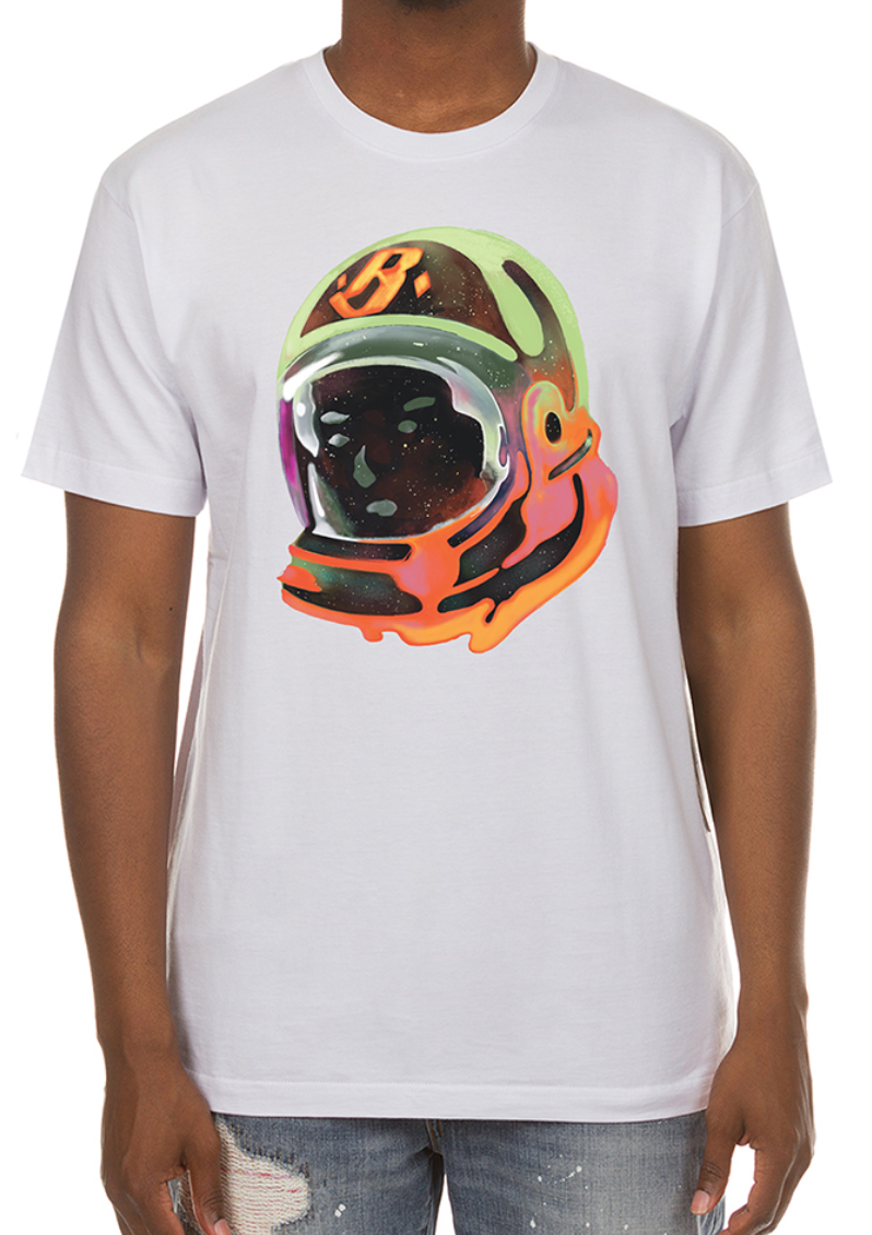 Helmet Tee - White
