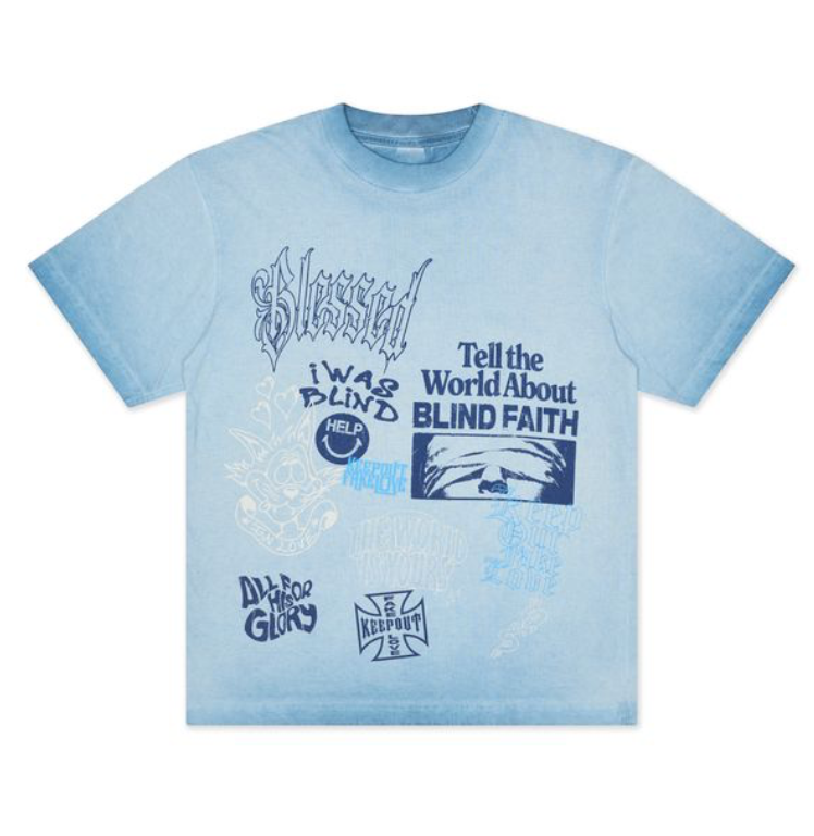 Grace Tee - Blue