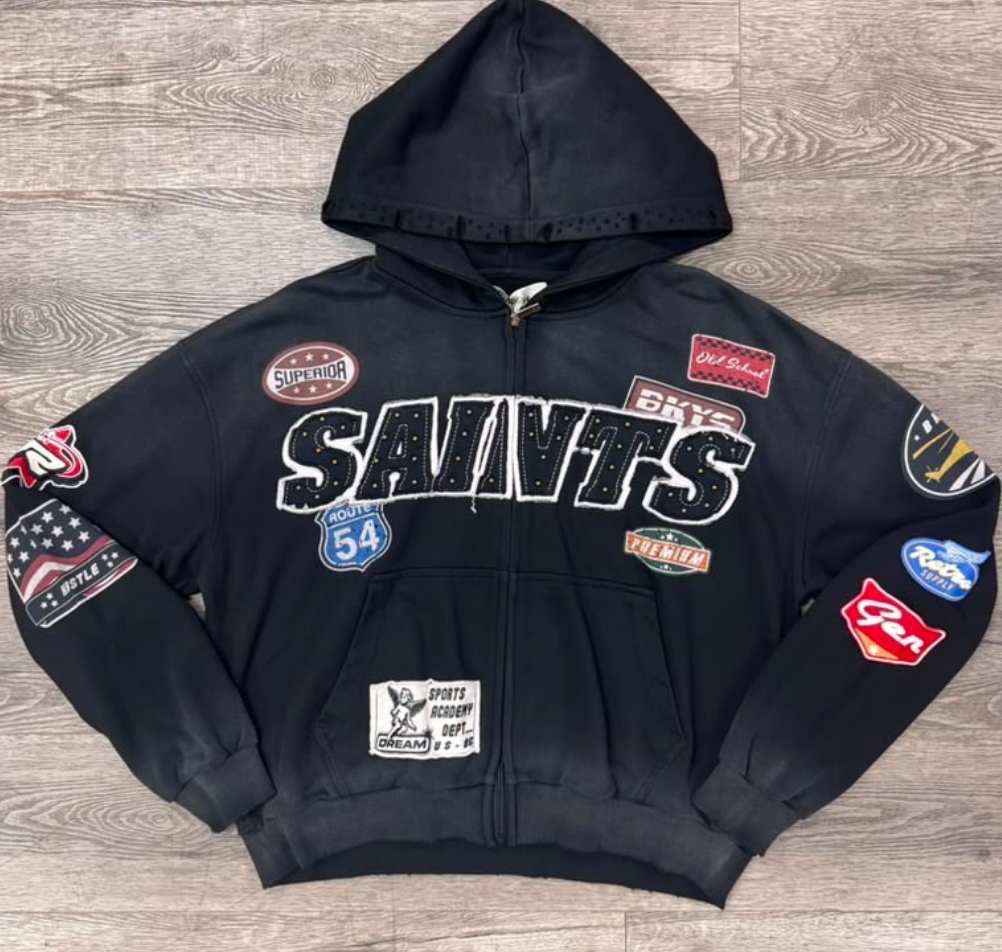 Saints Hoodie - Black