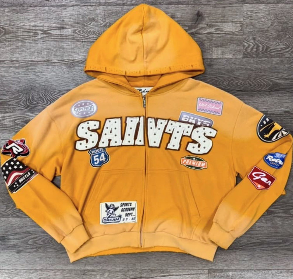 Saints Hoodie - Yellow