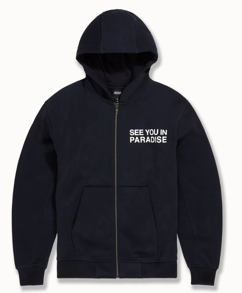 Navy Zip Up