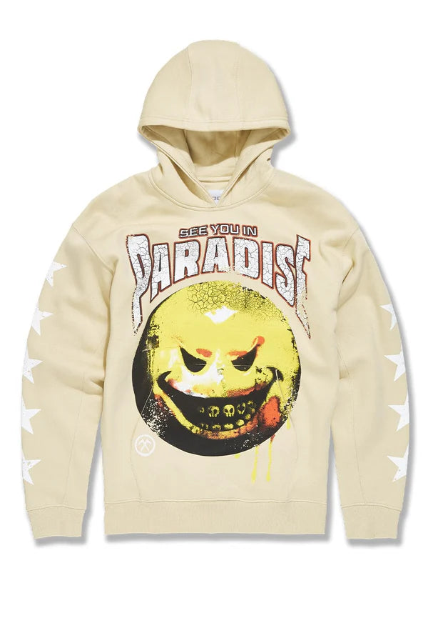 Bad Intentions Pullover Hoodie cream