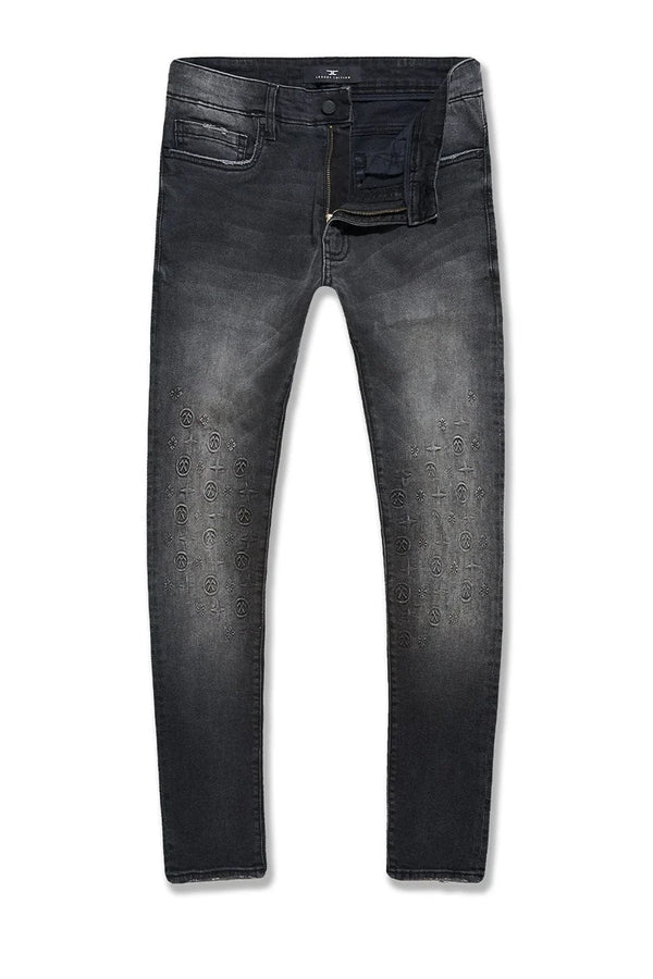 Monogram Denim black