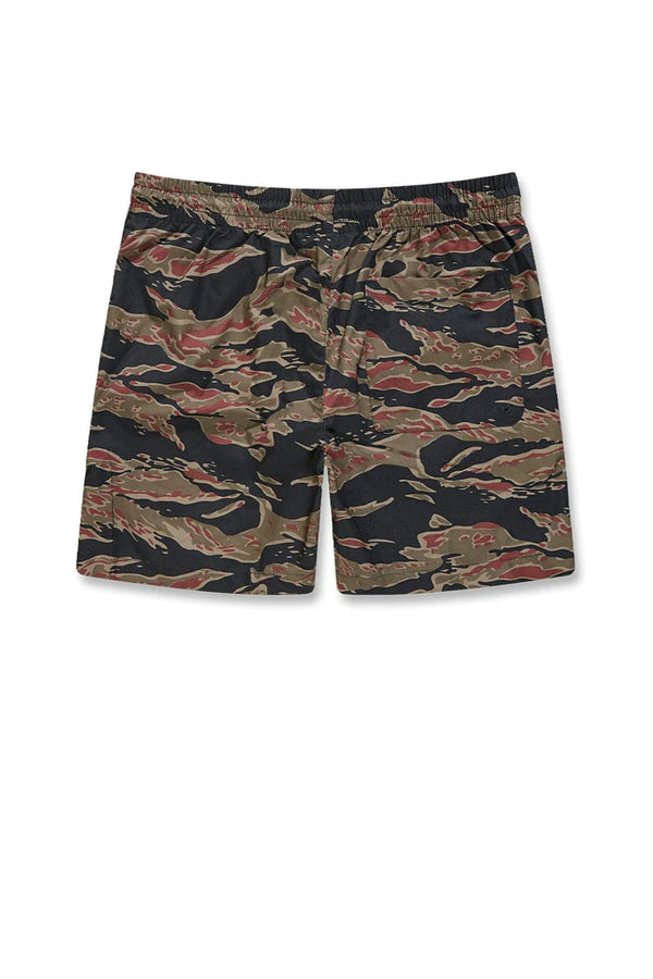 Tiger Camo mesh shorts
